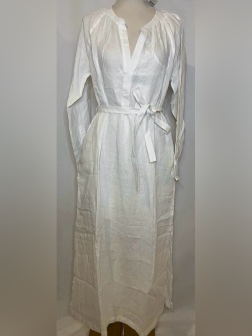 J.Crew Tall Cabana dress in linen - Picture 6 of 9